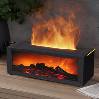 Kominek z Efektem Ognia – Lampka, Dyfuzer i Nawilżacz 4 w 1